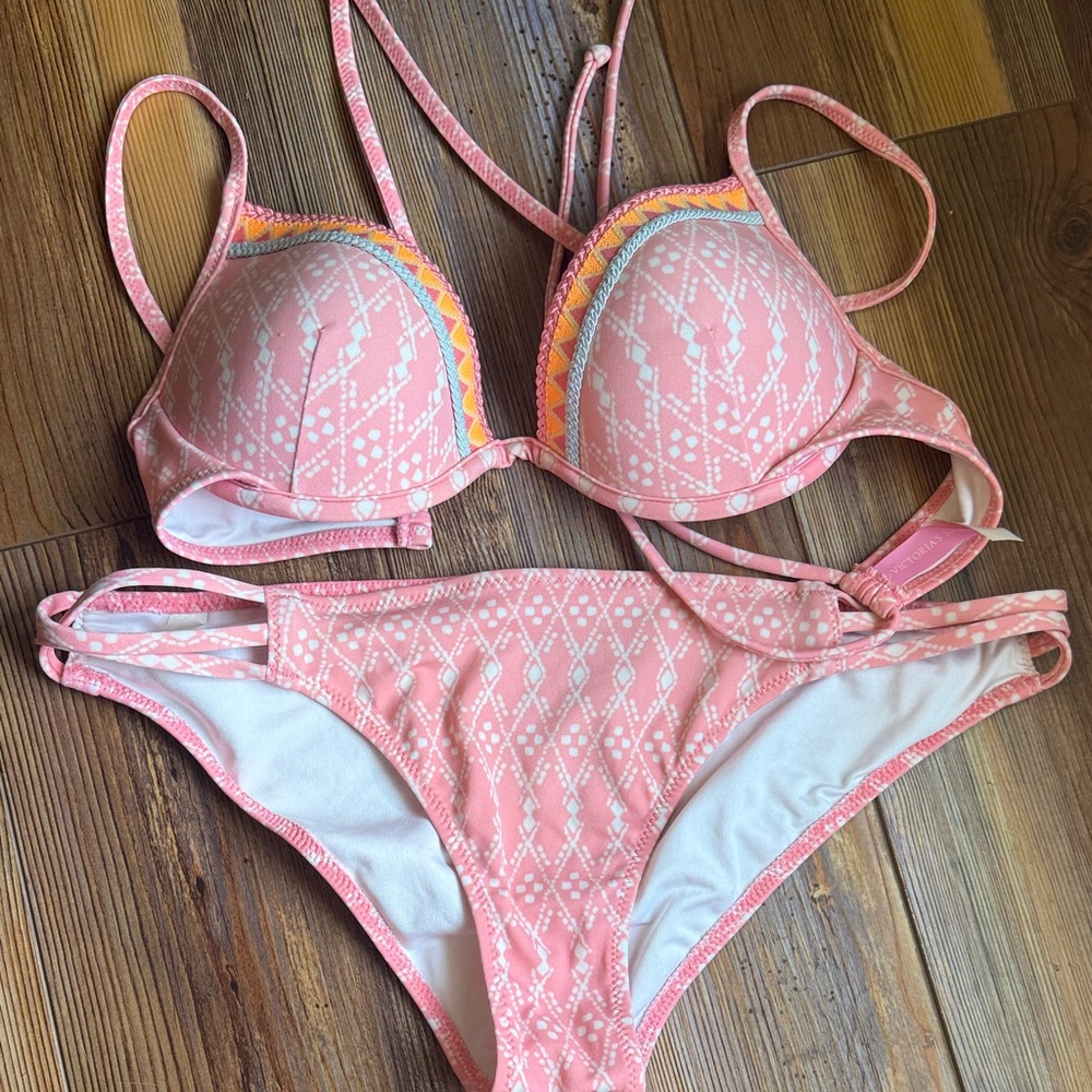 Victoria's Secret Pink Strappy Bikini Top